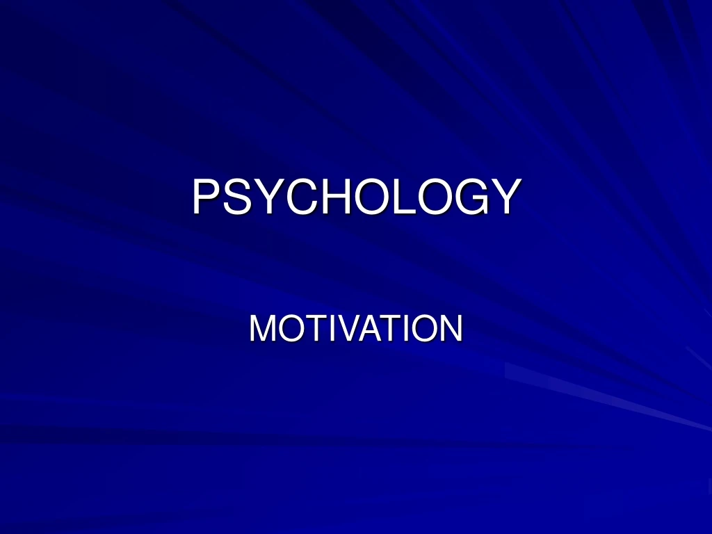 psychology