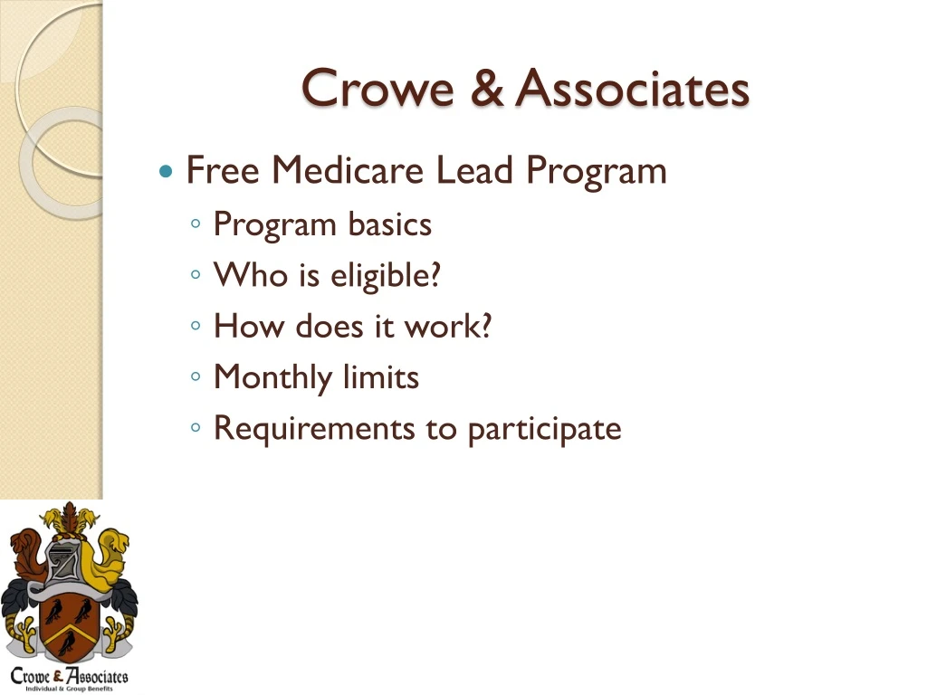 crowe associates