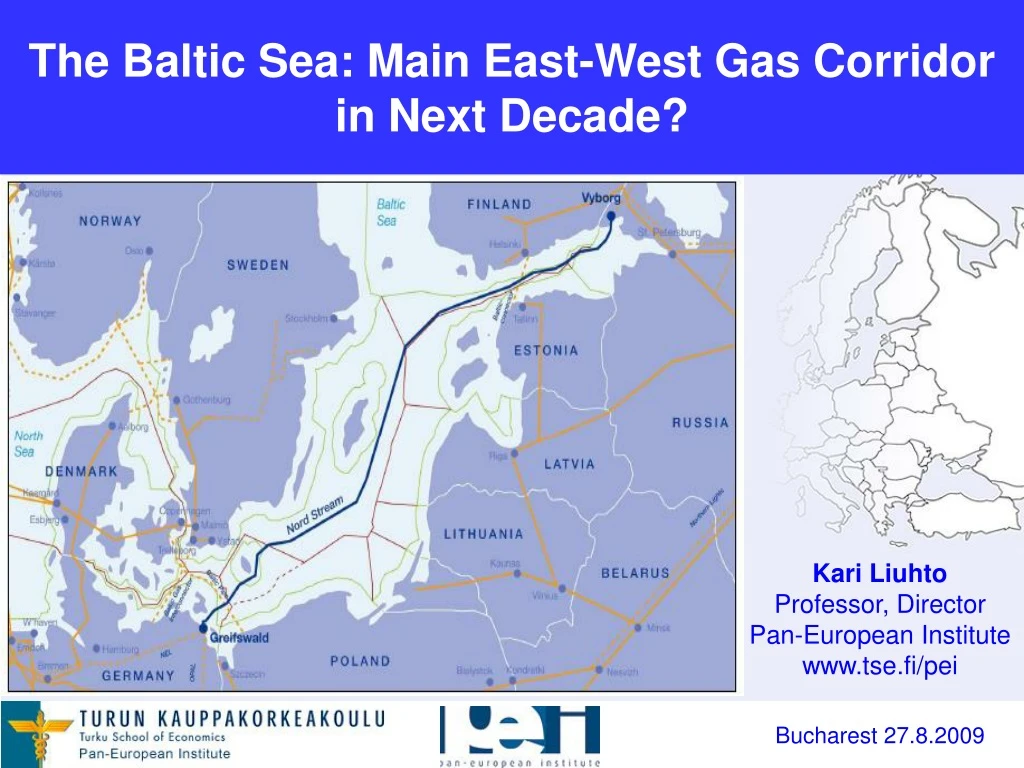 the baltic sea main east west gas corridor