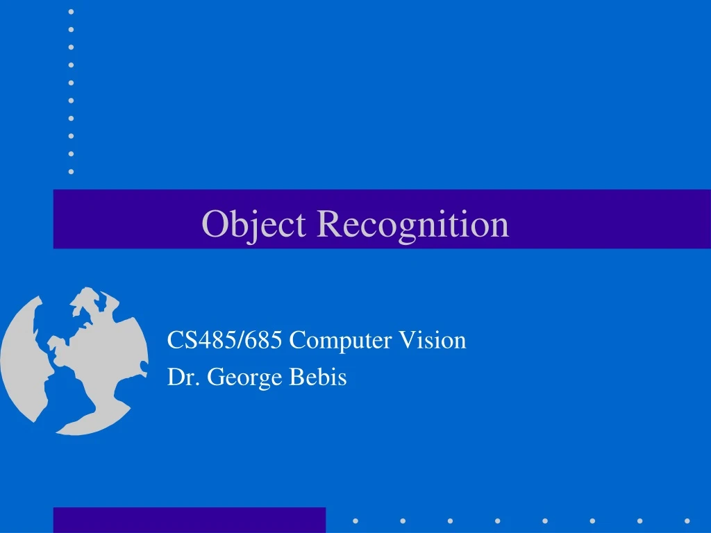 object recognition