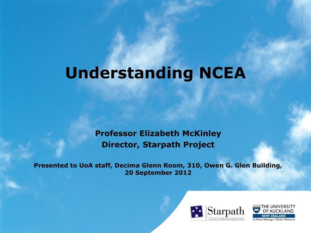 understanding ncea