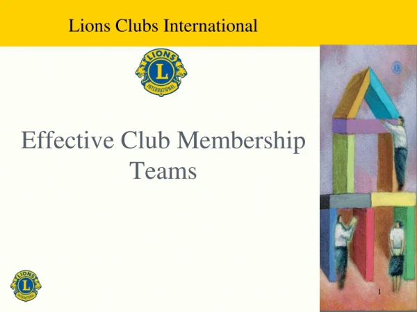 Effective Club Membership Teams