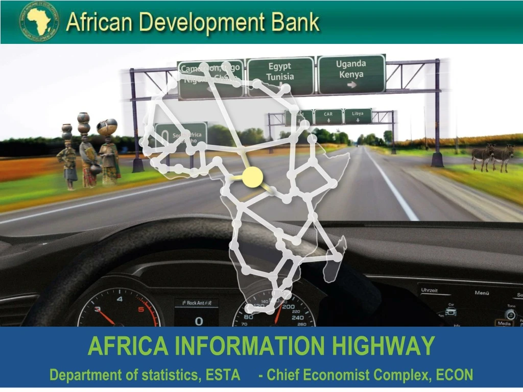 africa information highway department of statistics esta chief economist complex econ