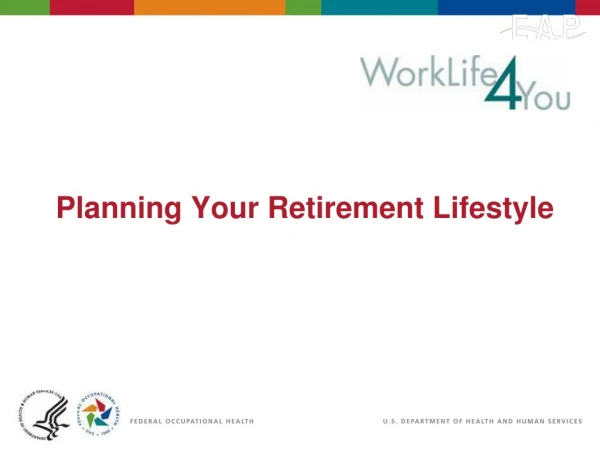 Planning Your Retirement Lifestyle