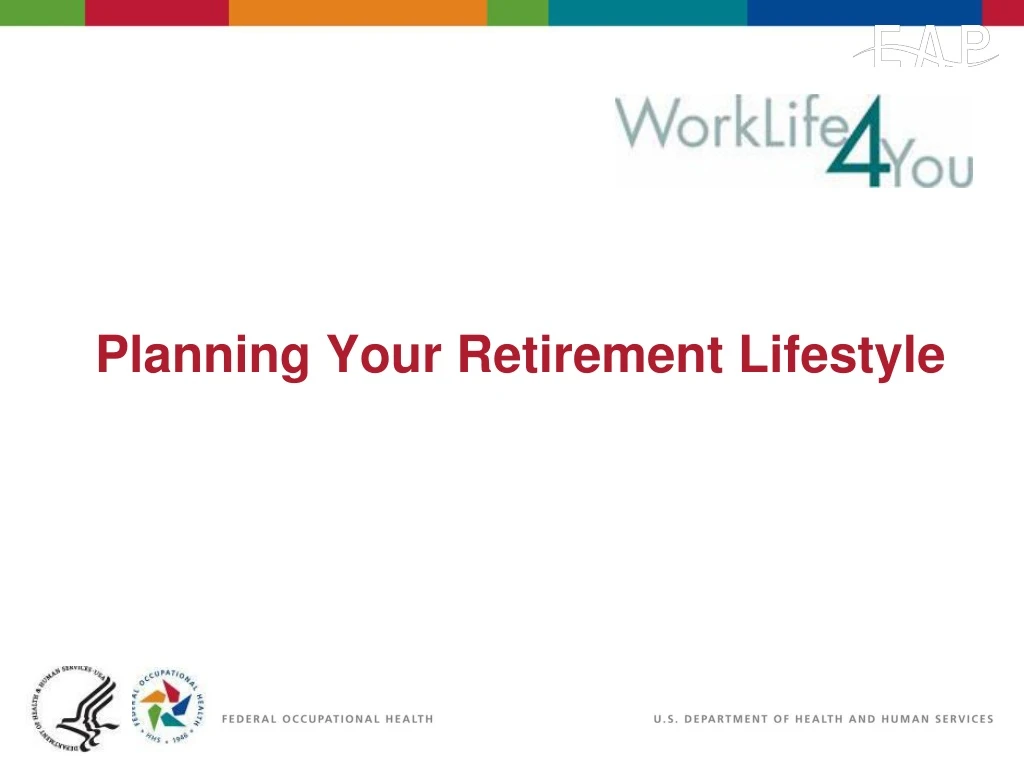 planning your retirement lifestyle