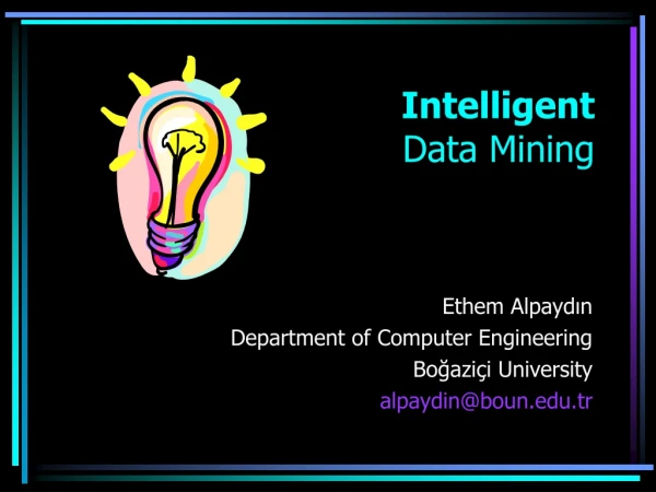 Intelligent Data Mining