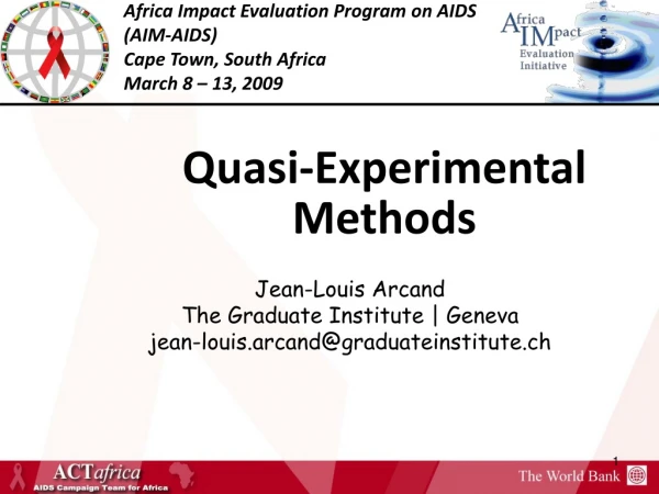 Quasi-Experimental Methods