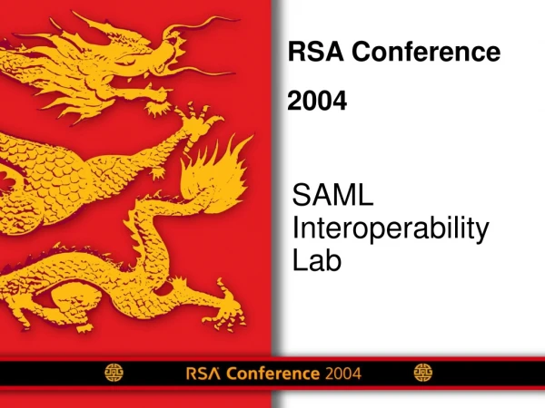 SAML Interoperability Lab