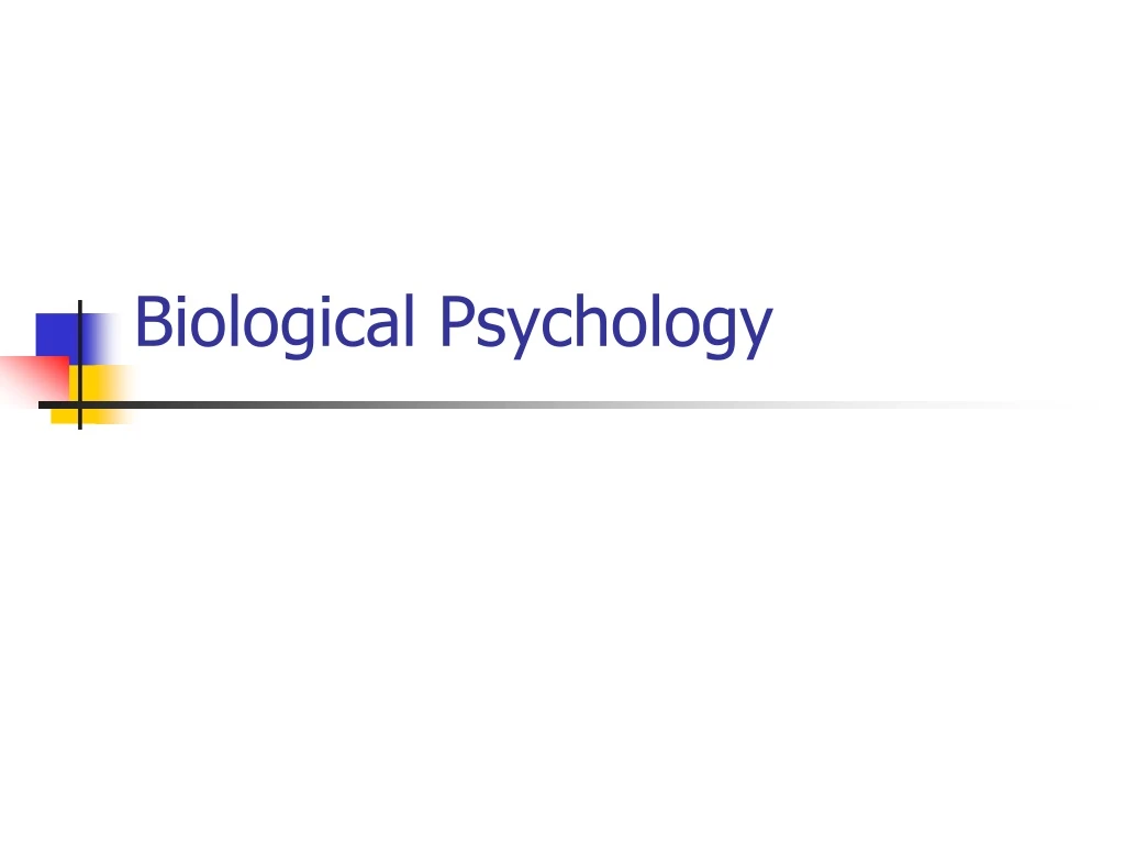 biological psychology