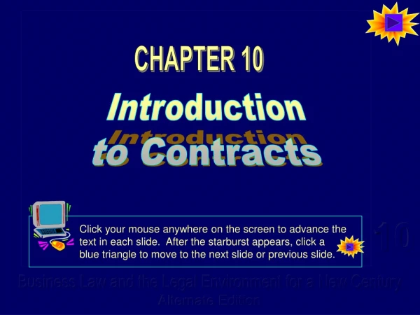 Introduction to Contracts