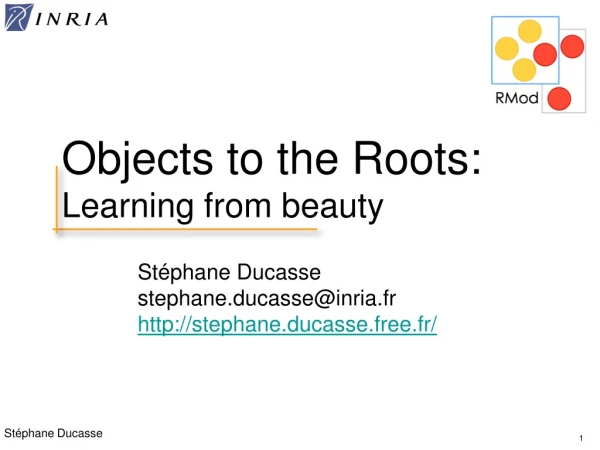 Objects to the Roots: Learning from beauty