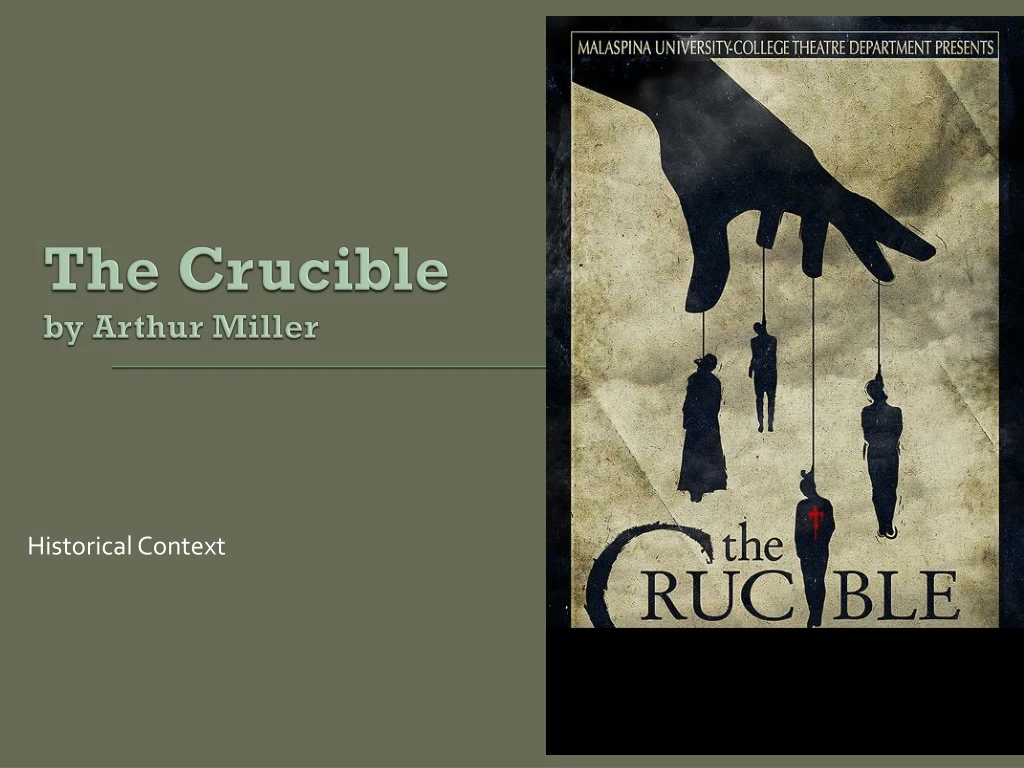 the crucible by arthur miller