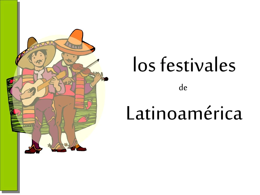 los festivales latinoam rica
