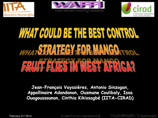 West African Fruit Fly Initiative