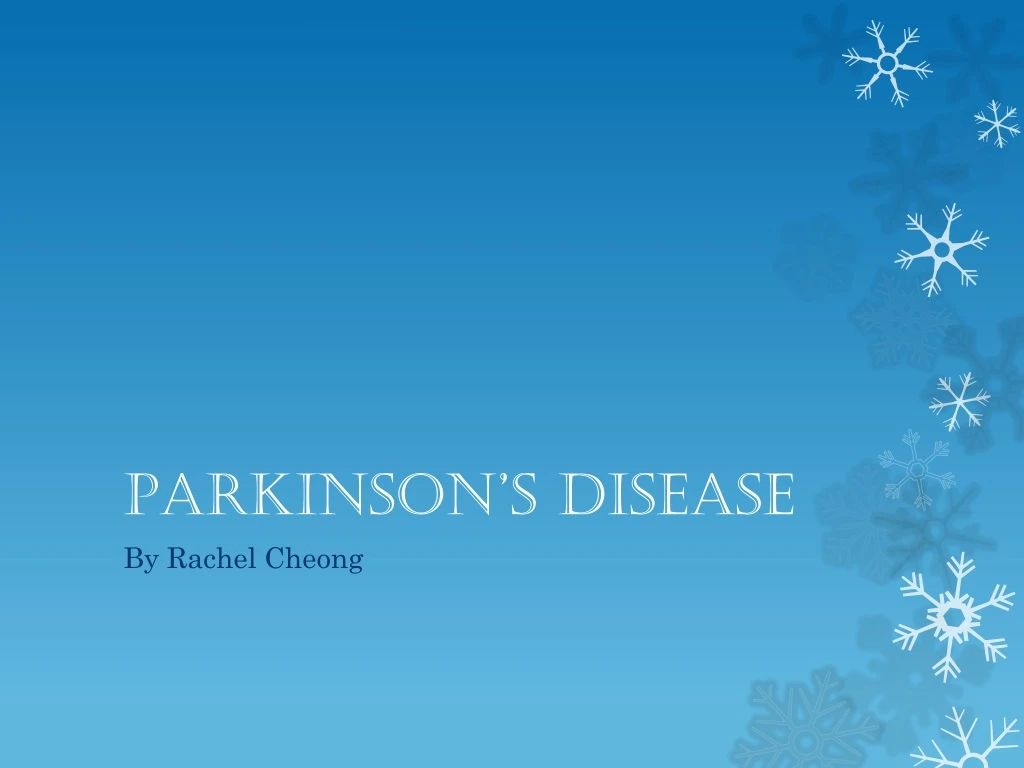 parkinson s disease