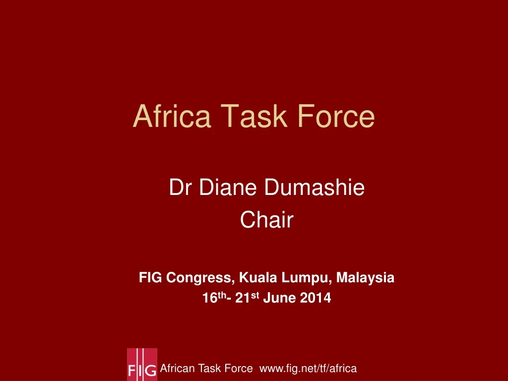 africa task force