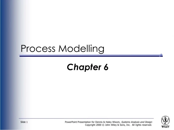 Process Modelling