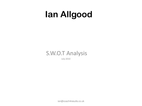 Ian Allgood