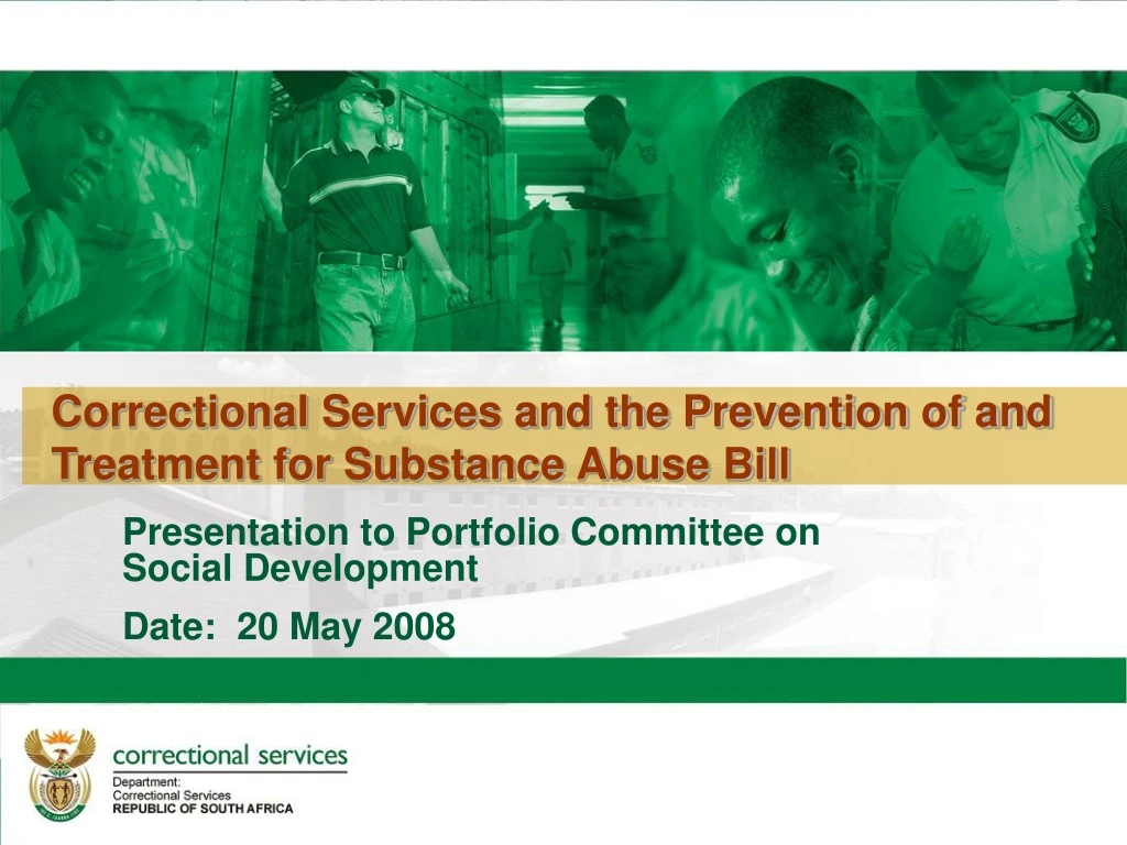 correctional services and the prevention