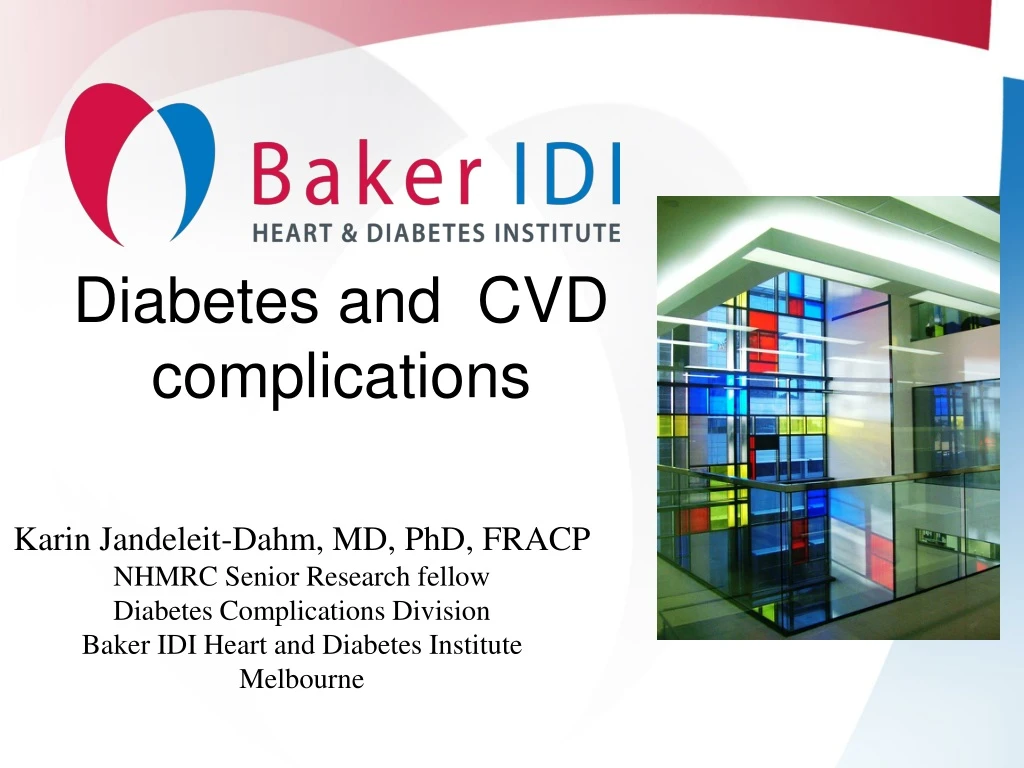 diabetes and cvd complications