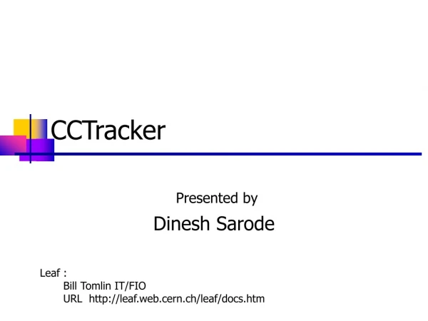 CCTracker