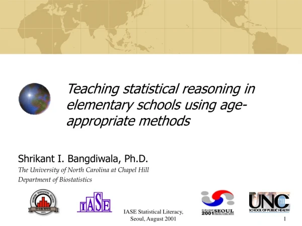 Teaching statistical reasoning in elementary schools using age-appropriate methods