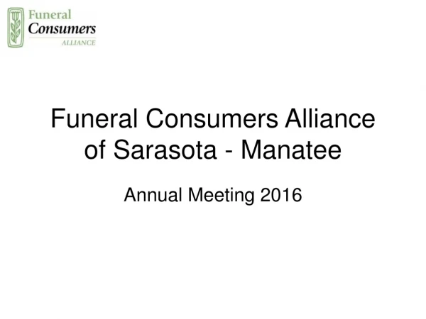 Funeral Consumers Alliance of Sarasota - Manatee