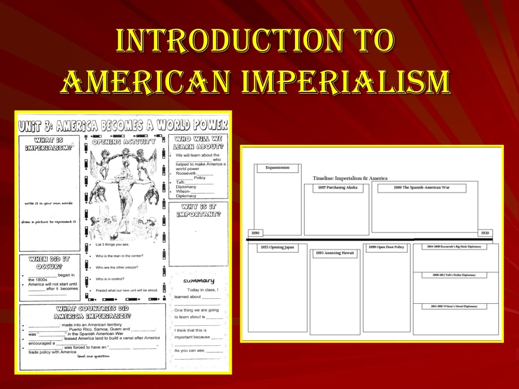 introduction to american imperialism