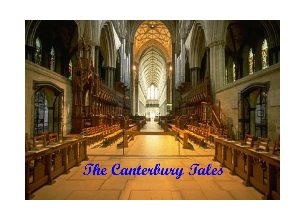 the canterbury tales