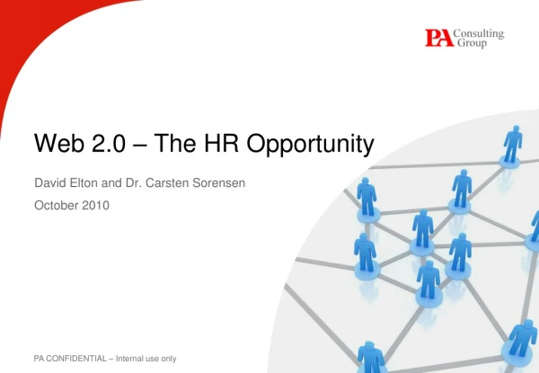 Web 2.0 – The HR Opportunity