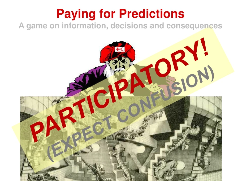 paying for predictions a game on information