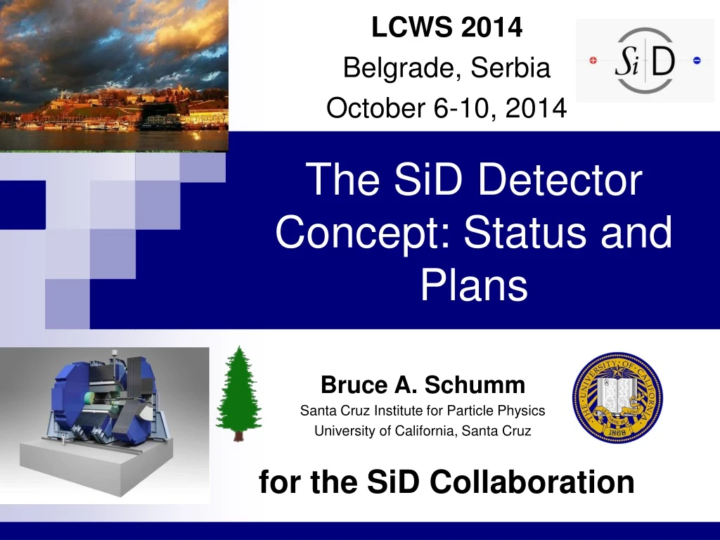 the sid detector concept status and plans