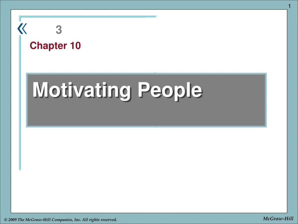 motivating people