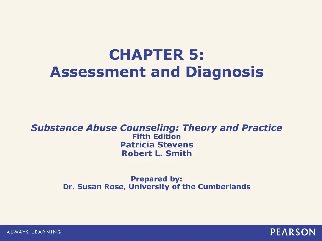 chapter 5 assessment and diagnosis