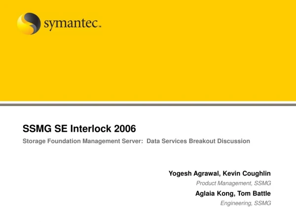 SSMG SE Interlock 2006
