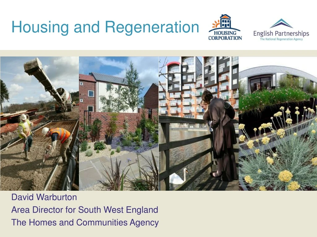 housing and regeneration