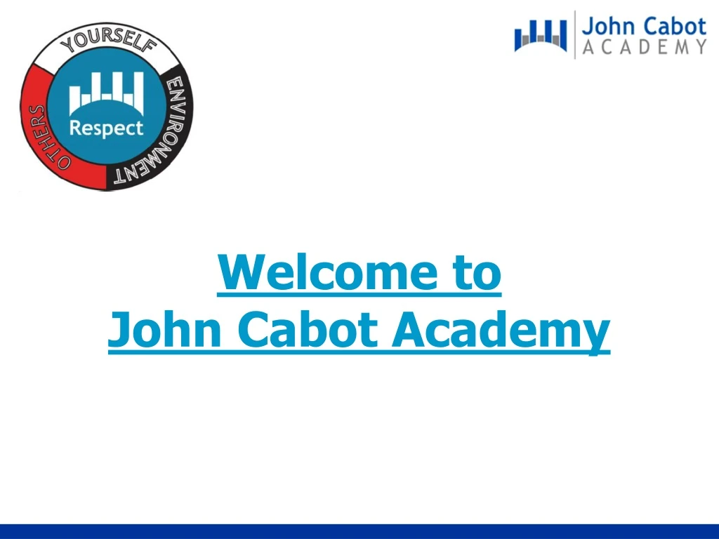 welcome to john cabot academy