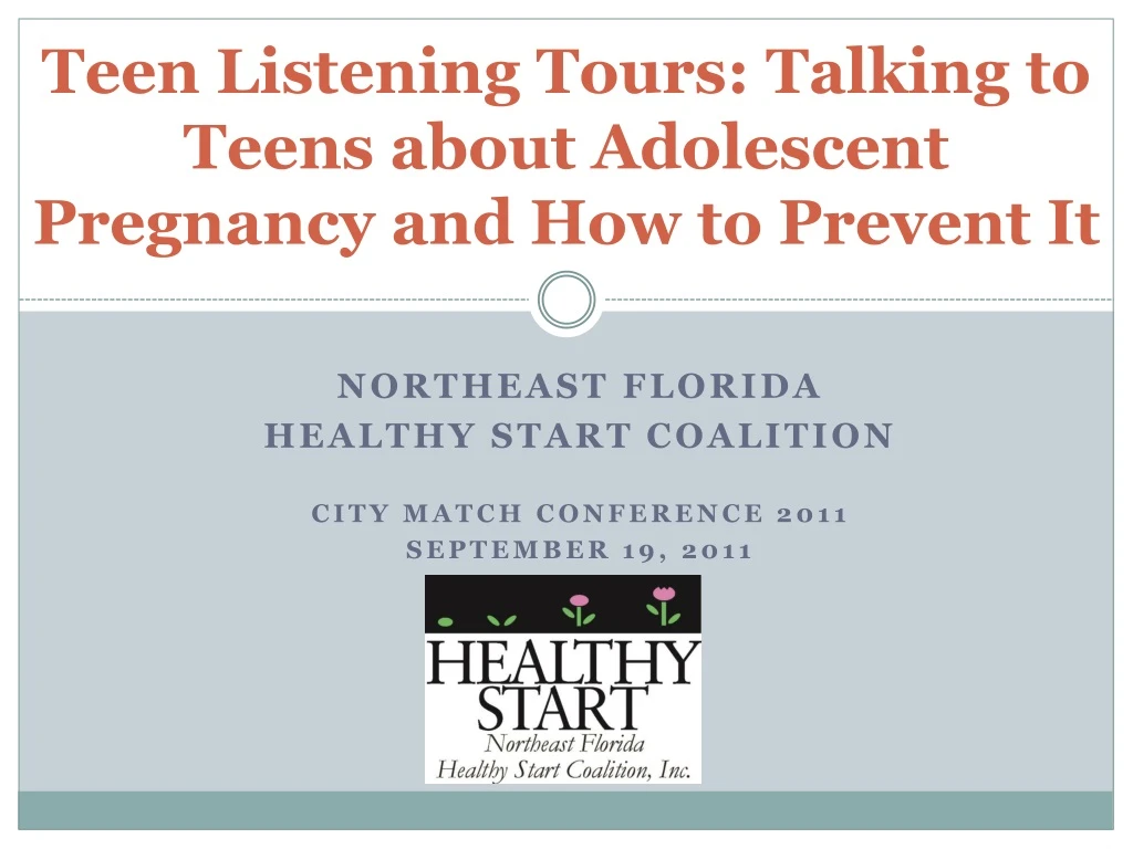 teen listening tours talking to teens about adolescent pregnancy and how to prevent it