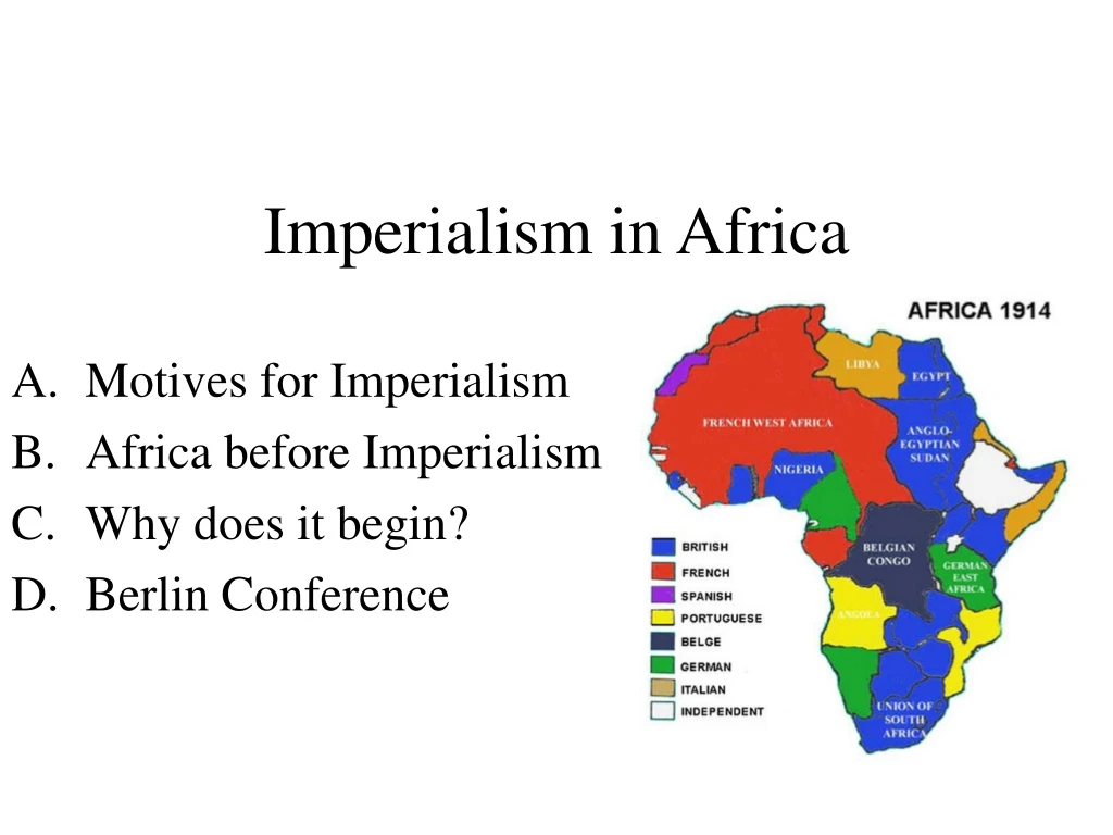 imperialism in africa