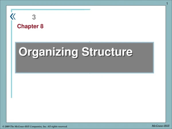 Organizing Structure