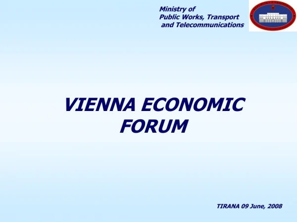 VIENNA ECONOMIC FORUM