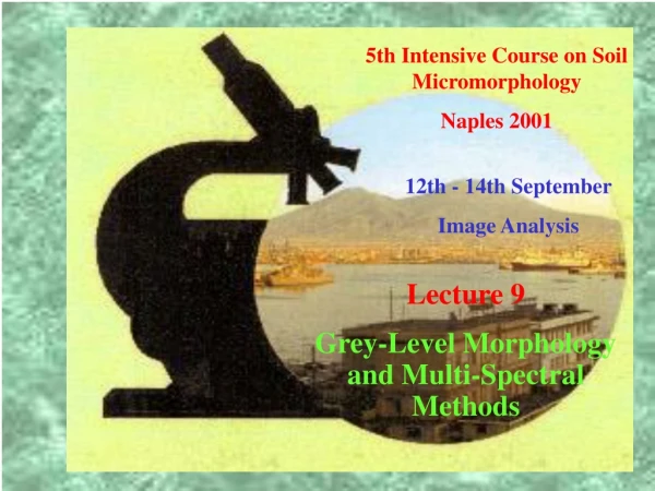 5th Intensive Course on Soil Micromorphology  Naples 2001