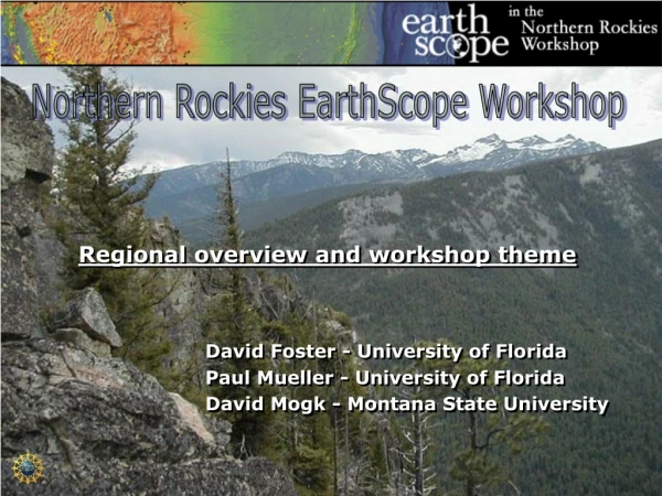 David Foster - University of Florida Paul Mueller - University of Florida