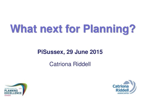 PiSussex, 29 June 2015 Catriona Riddell