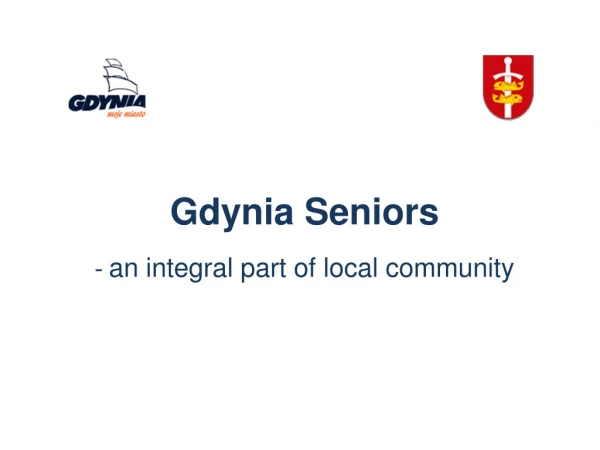 Gdynia Seniors -  an integral part of local community