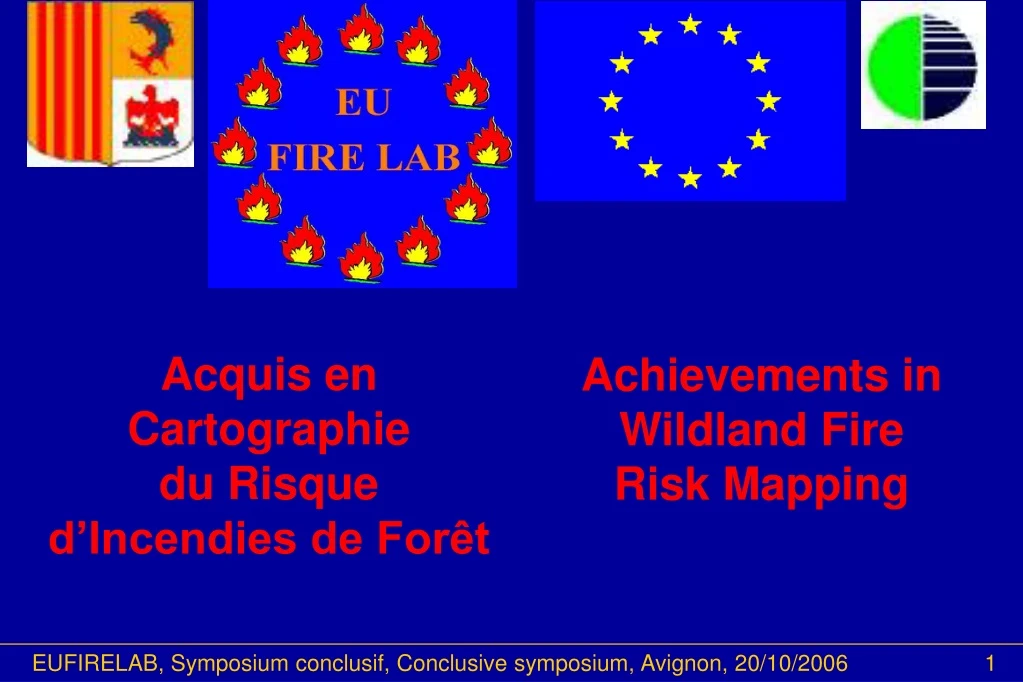 achievements in wildland fire risk mapping