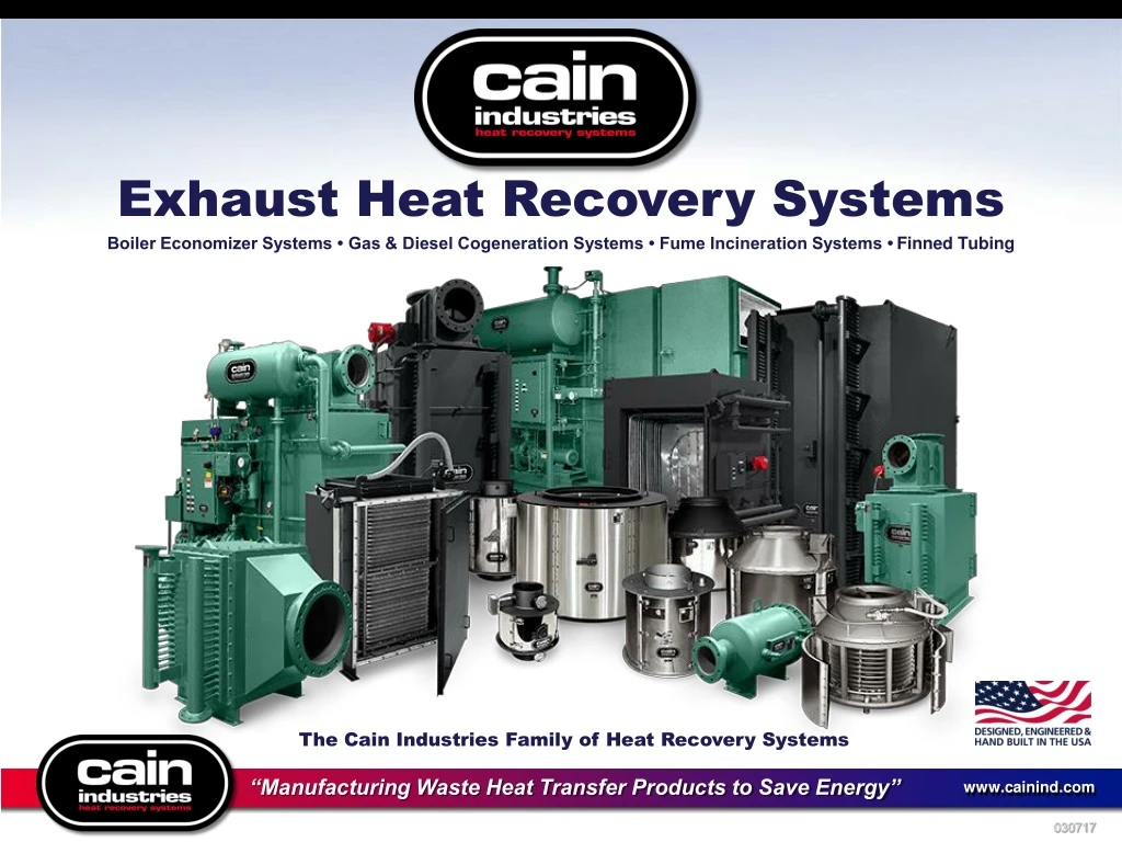 exhaust heat recovery systems