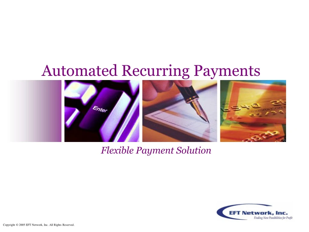 automated recurring payments