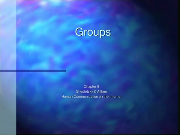 Groups