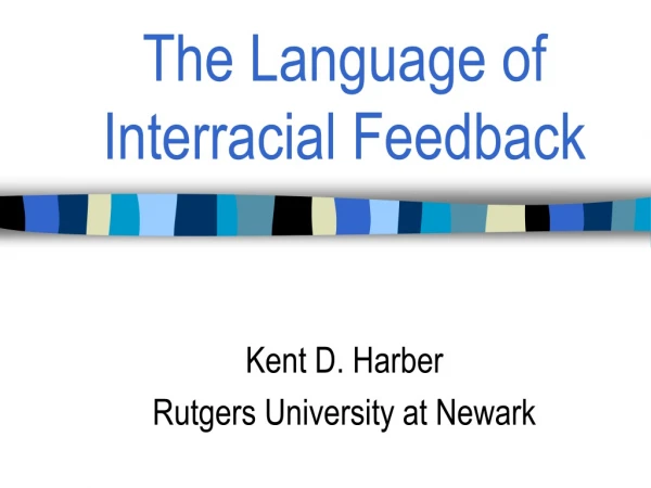 The Language of Interracial Feedback